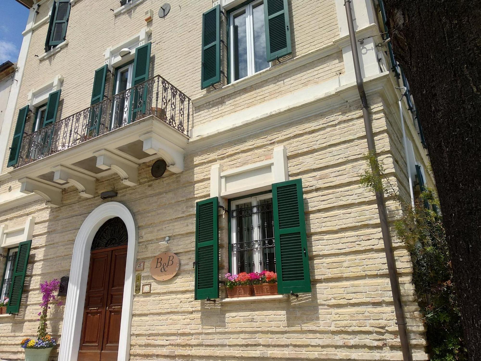 B&B Palazzo Mestichelli Boutique Palace 蒙泰普兰多内 外观 照片